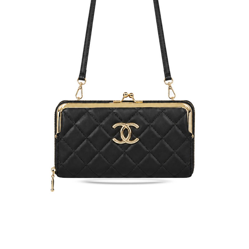 Premium  Leather CC Crossbody Phone Bag-GECC193