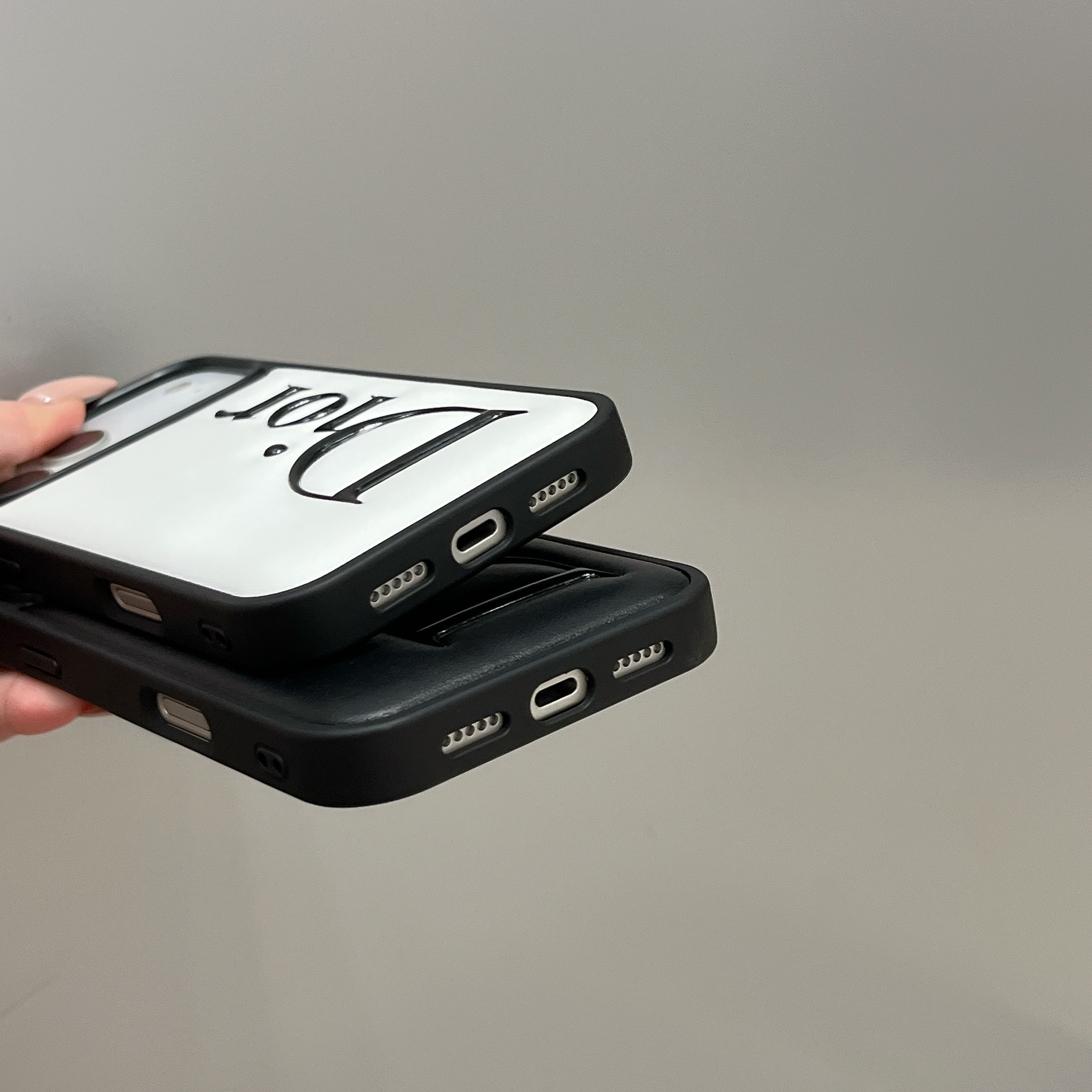 Stylish CD iPhone case white – GFCD0026