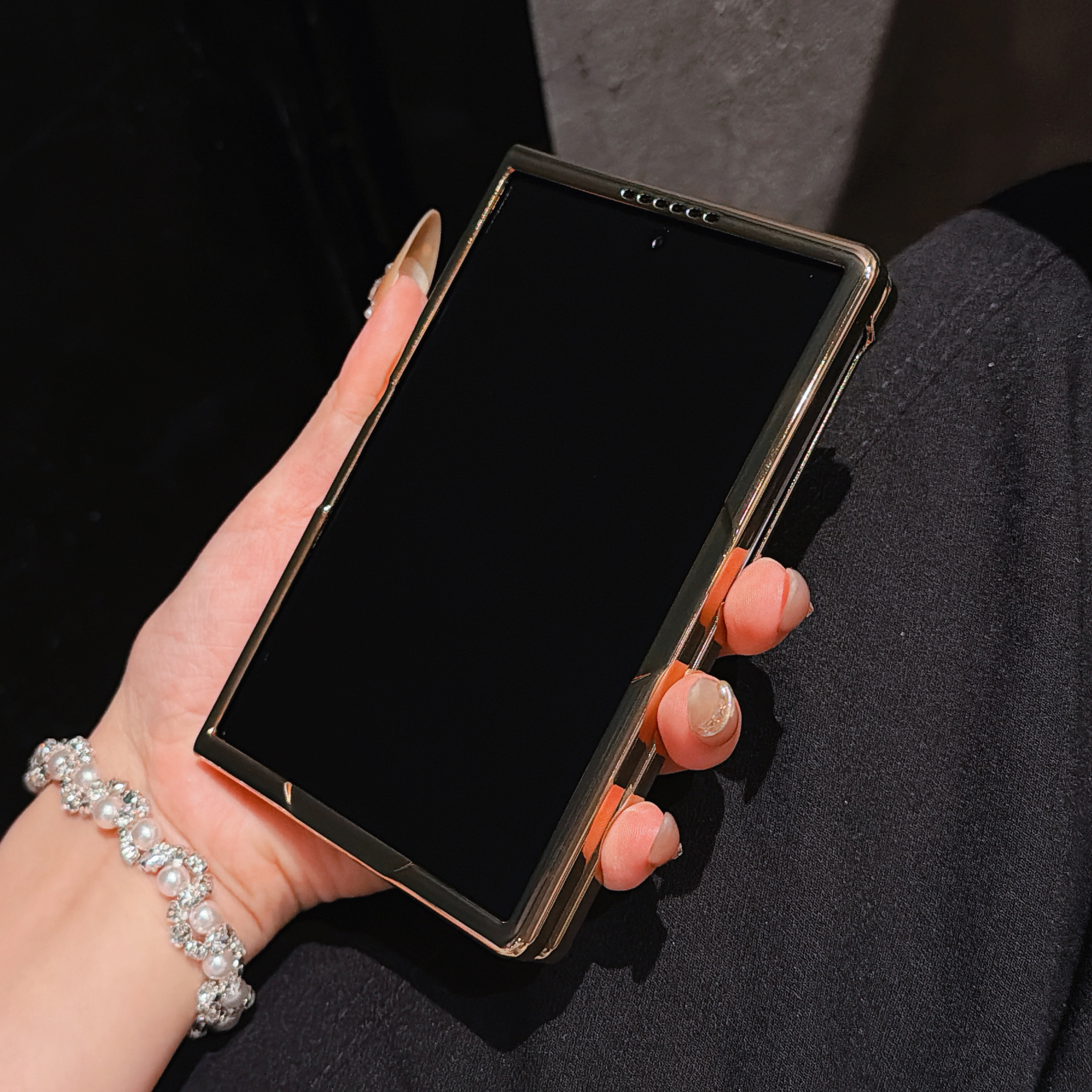 Premium Monogram Samsung Galaxy Z Fold Series Case-GELV231