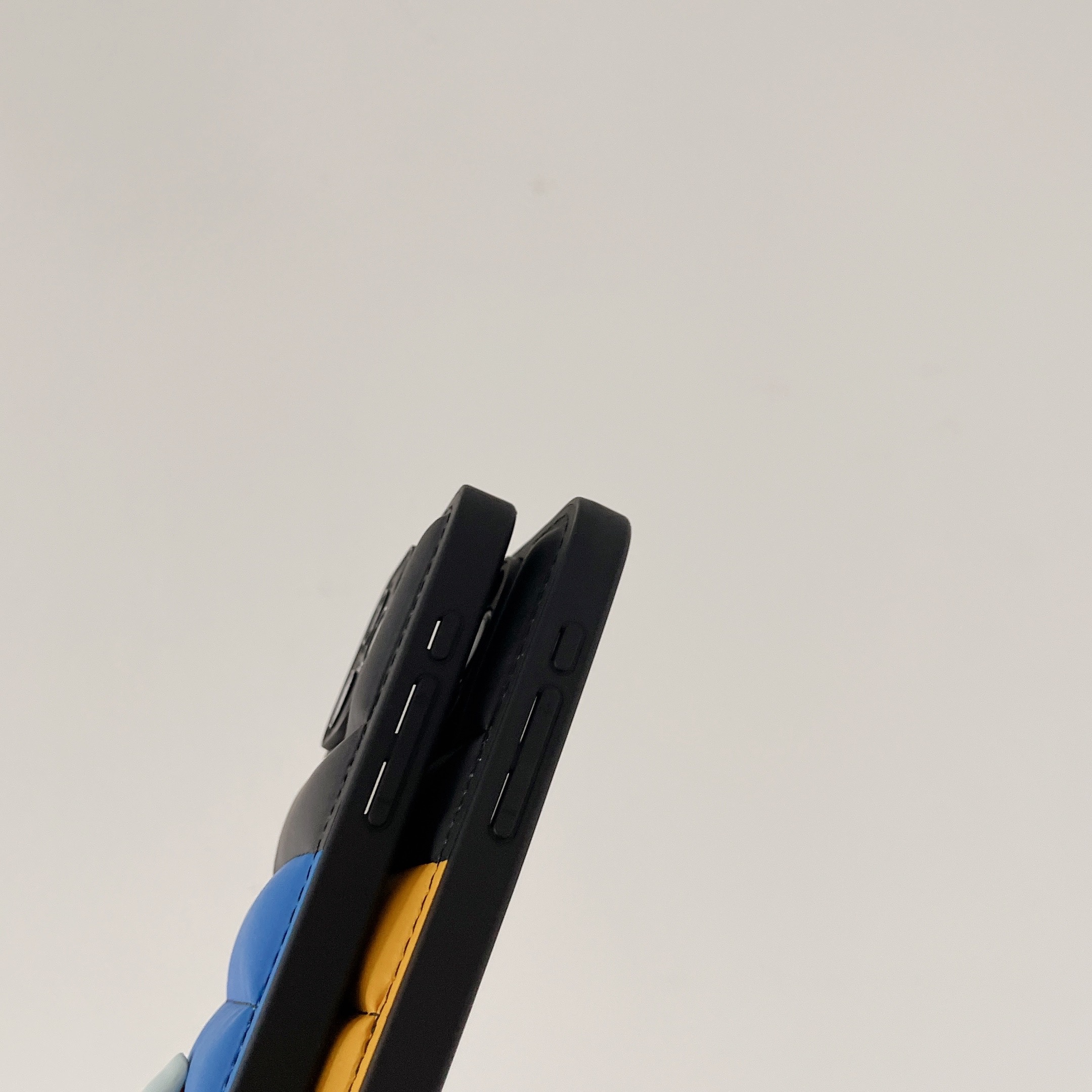 Multicolour Puffer Phone Case For iPhone Blue-SPK251615