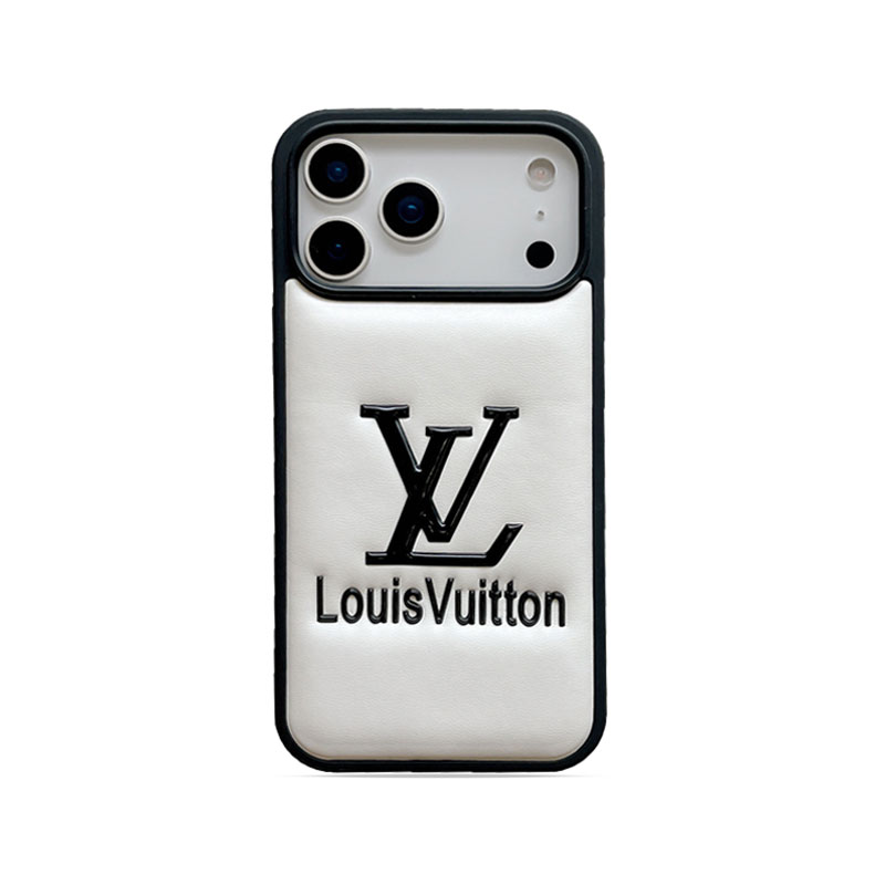 Premium Monogram iPhone case white – GFLV0025