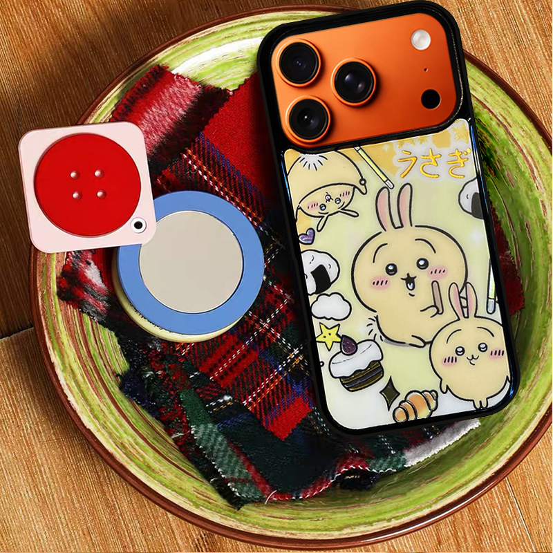 Cute Cartoon Phone Case Compatible With Magsafe for iPhone 17/16/15/14/13 Series Yellow – CF2500058