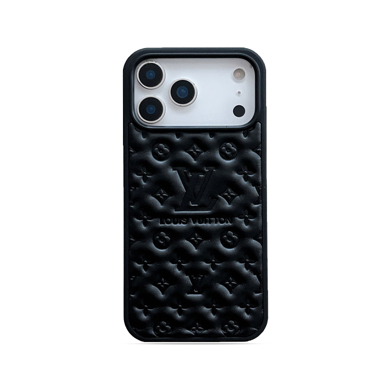 Elegant Monogram iPhone case black – GFLV0014