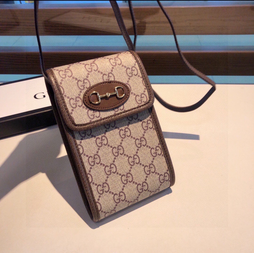Leather GG Crossbody Phone Purse -GEGG181