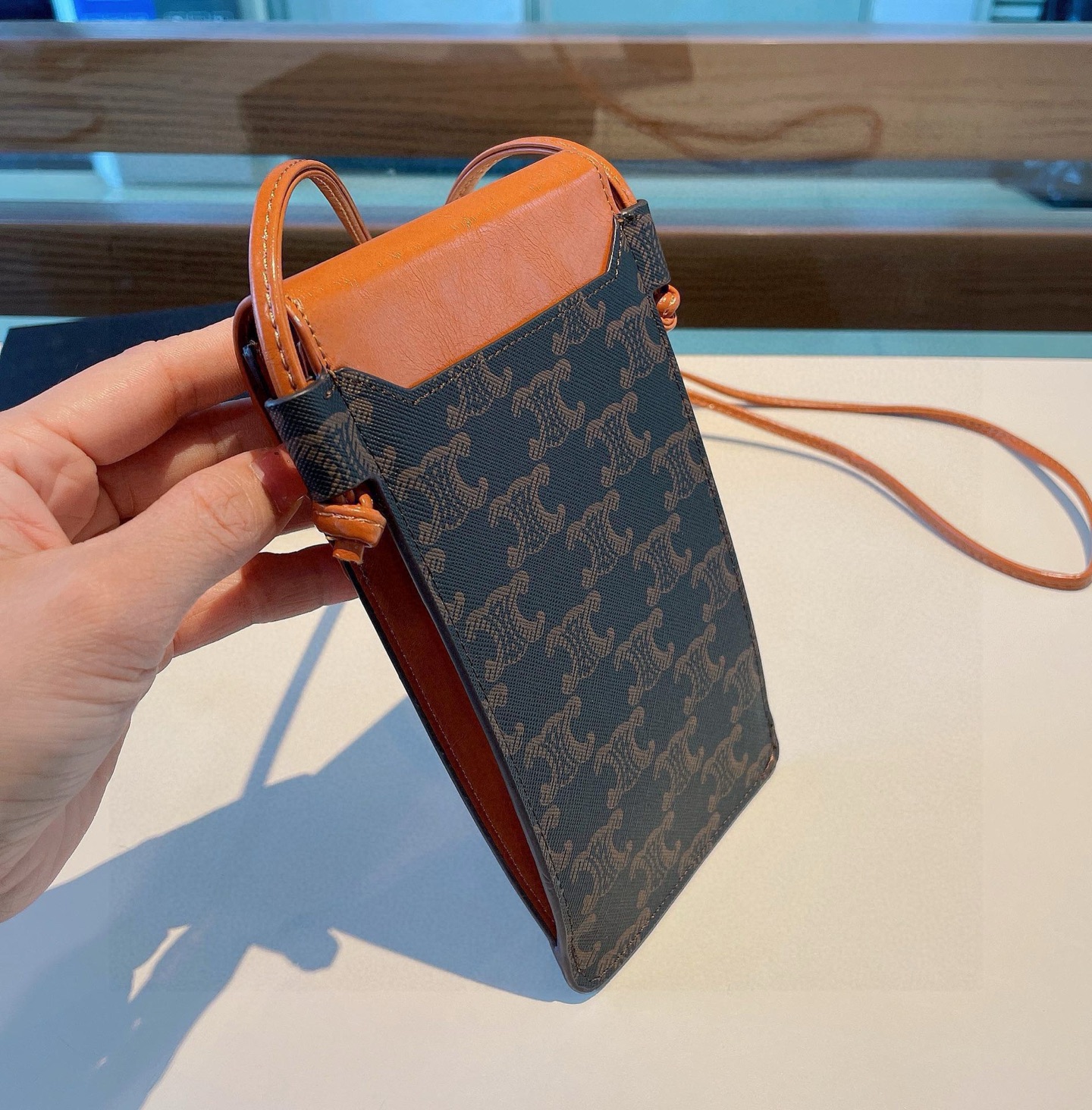 Elegant  Leather CL Phone Purse-GECL186