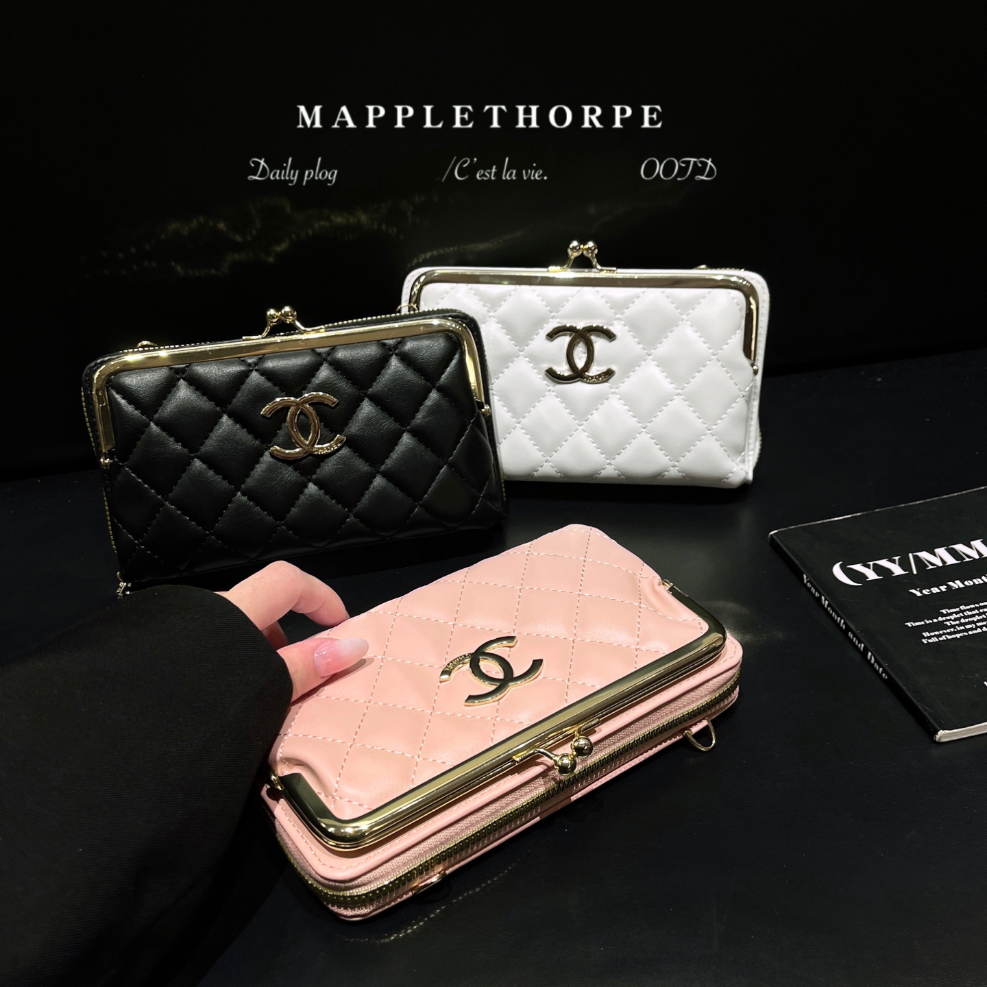 Premium  Leather CC Crossbody Phone Bag-GECC193