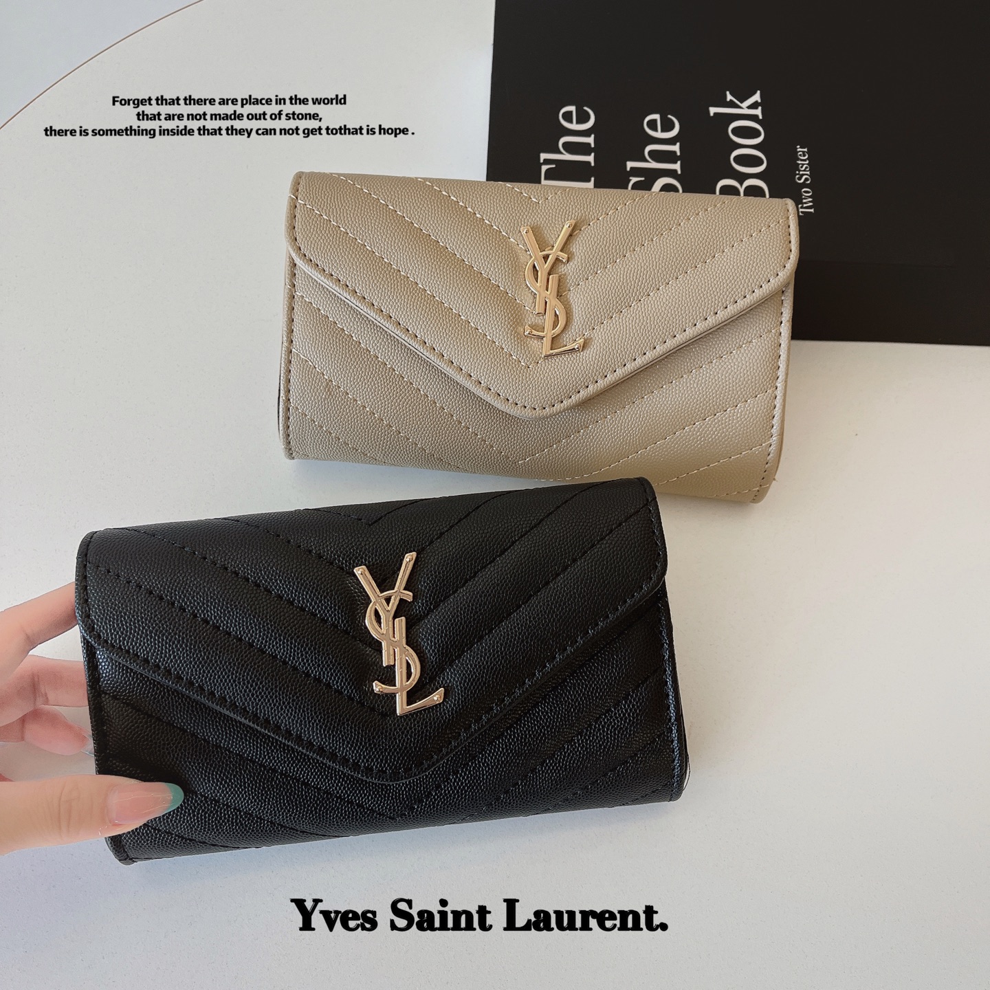 Classic Leather YL Crossbody Phone Purse -GEYL197