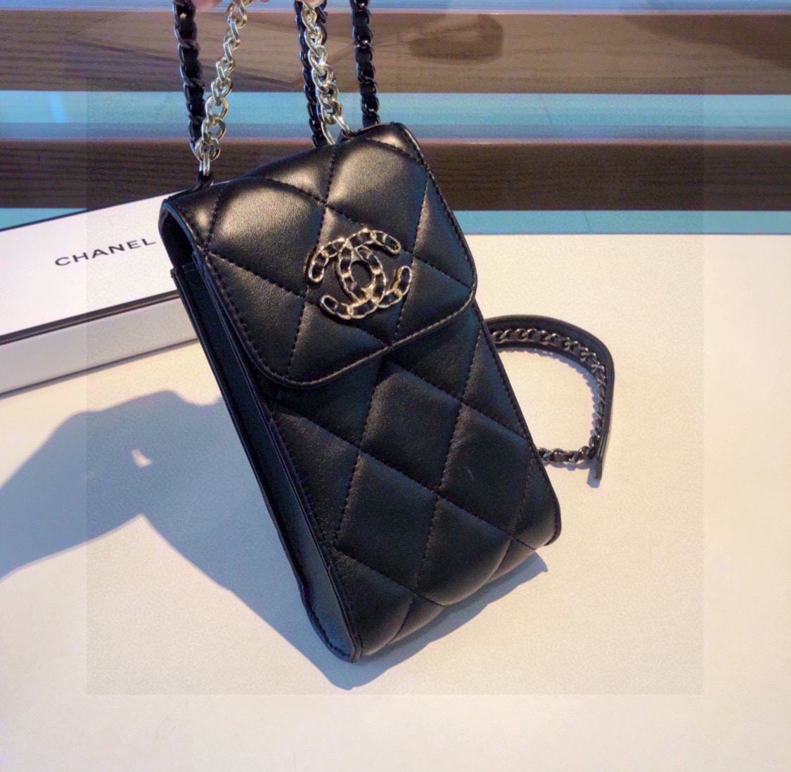 Premium Leather CC Crossbody Phone Bag-GECC214