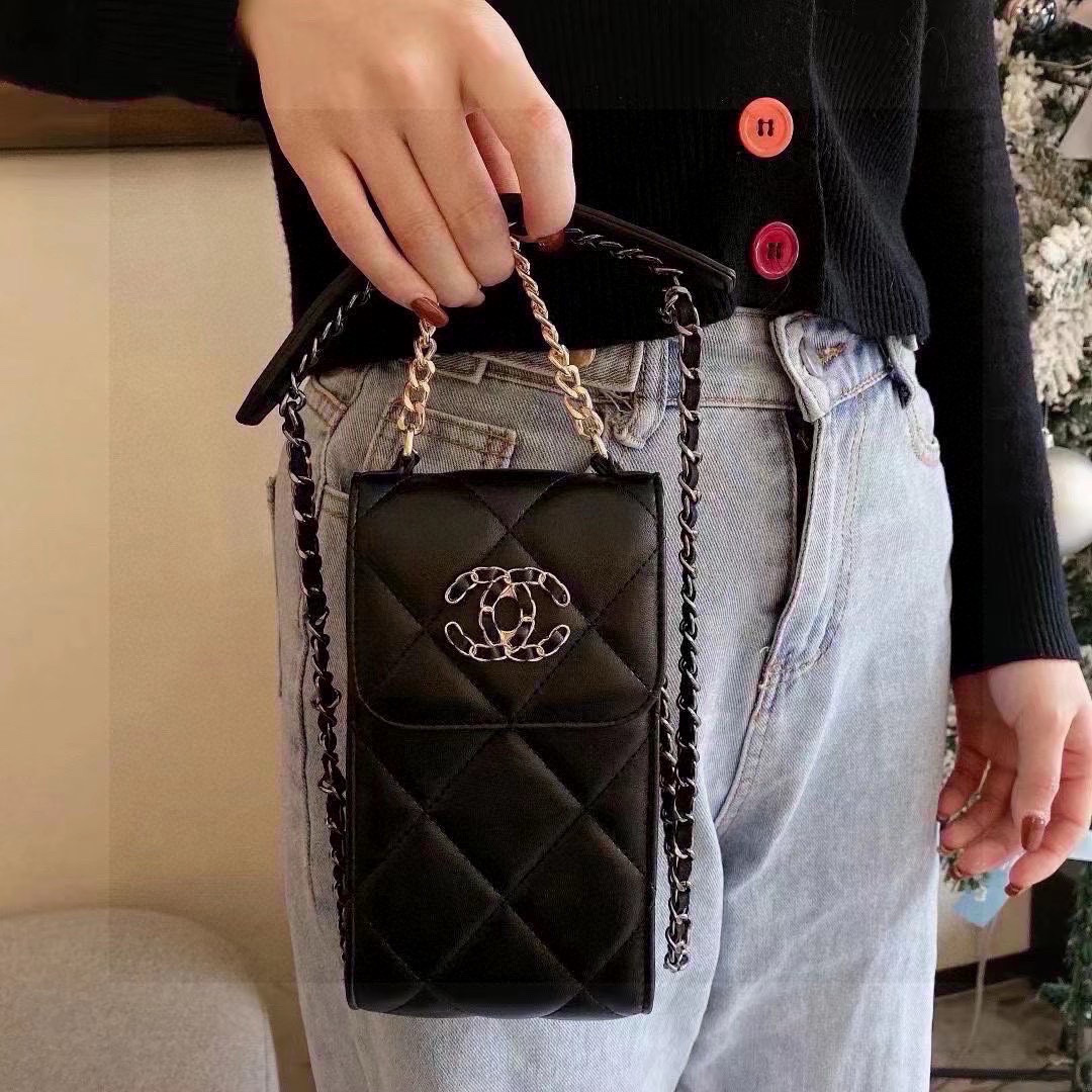 Premium Leather CC Crossbody Phone Bag-GECC214