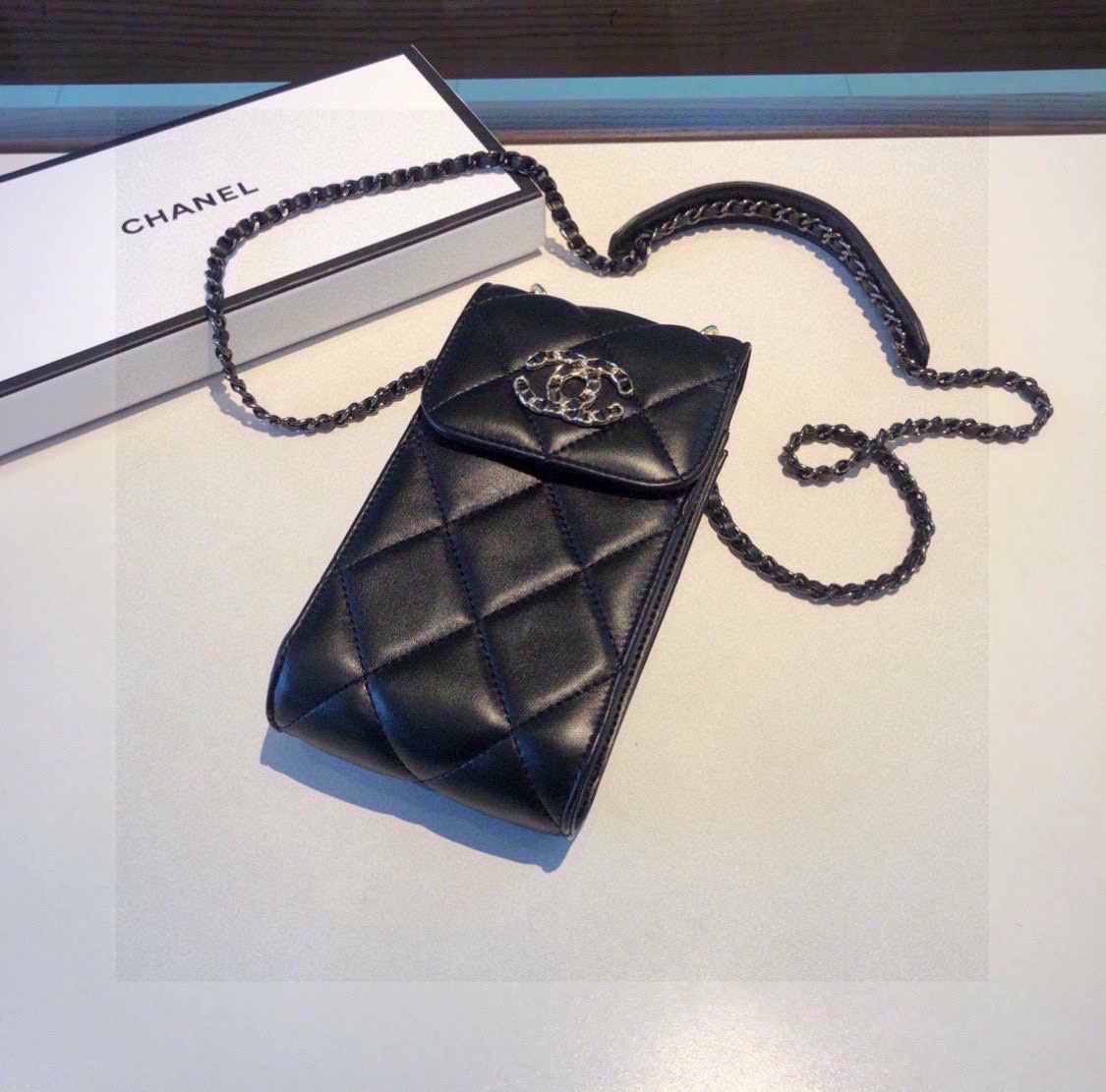 Premium Leather CC Crossbody Phone Bag-GECC214