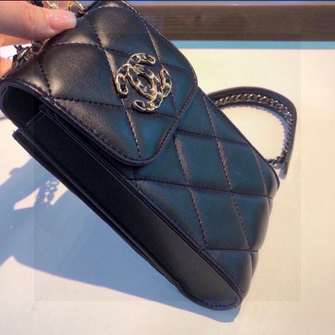 Premium Leather CC Crossbody Phone Bag-GECC214