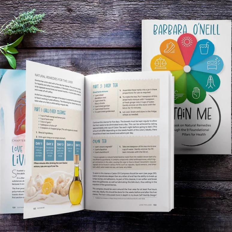 Sustain Me by Barbara O'Neill Book (Buy 2 Free Shipping)