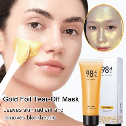 GOLD FOIL PEEL-OFF MASK