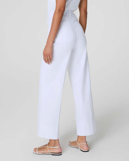 Tummy Control Stretch Twill Wide Leg Pant (Buy 2 Free Shipping)