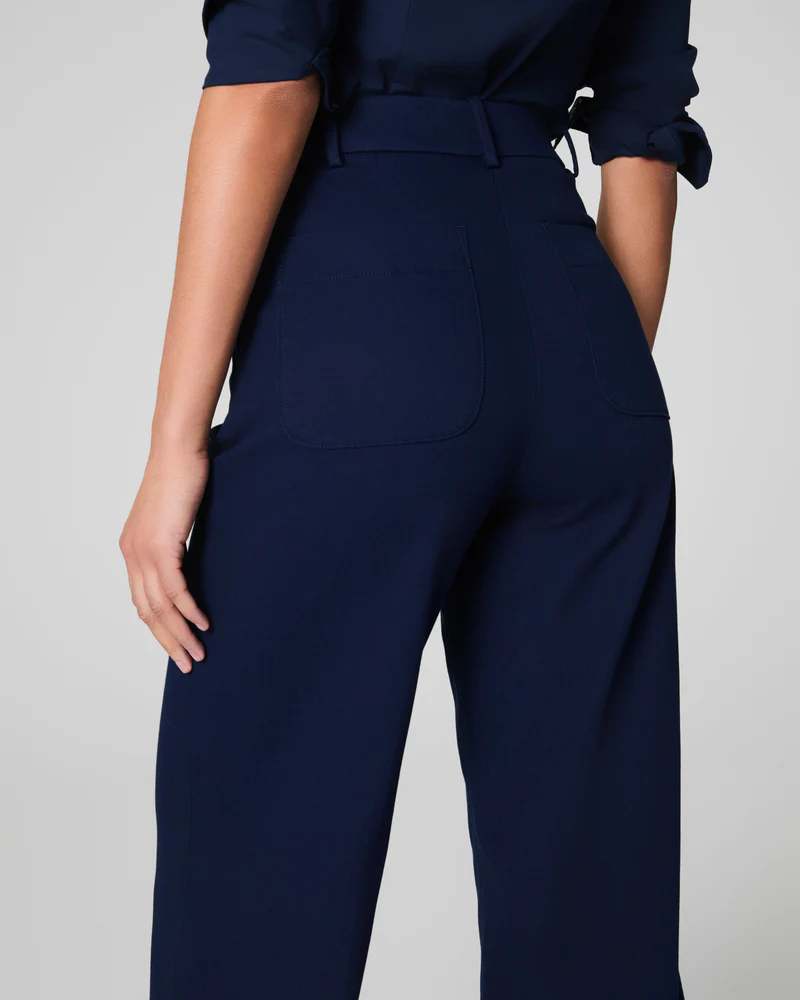 Supersmooth Stretch Twill Cropped Wide Leg Pant (Buy 2 Free Shipping)
