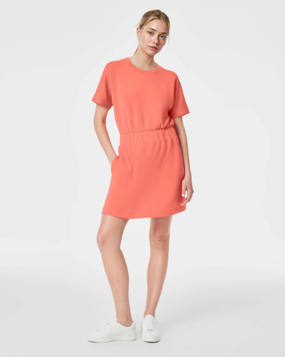 AirEssentials Cinched T-Shirt Dress (Buy 2 Free Shipping)