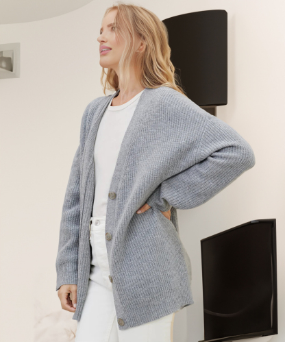 Soft Woolen Cocoon Cardigan (Buy 2 Free Shipping)
