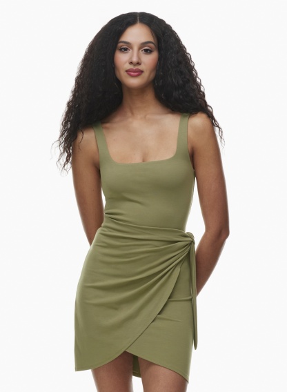 Shaping Wrap Mini Dress (Buy 2 Free Shipping)