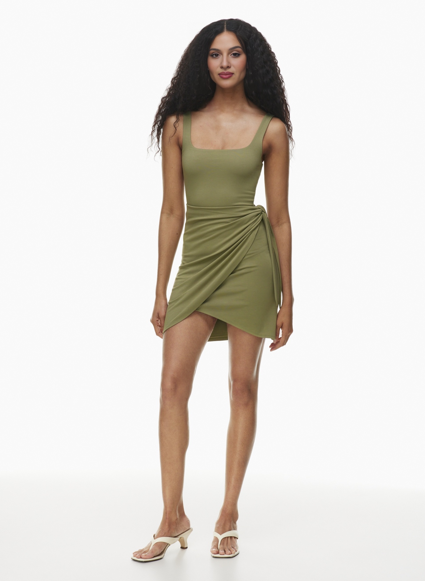 Shaping Wrap Mini Dress (Buy 2 Free Shipping)