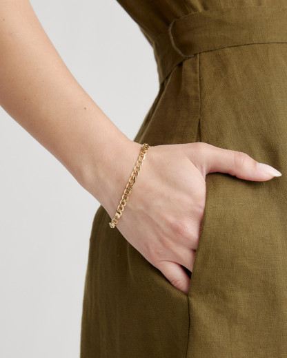 Linen Button Front Dress (Buy 2 Free Shipping)