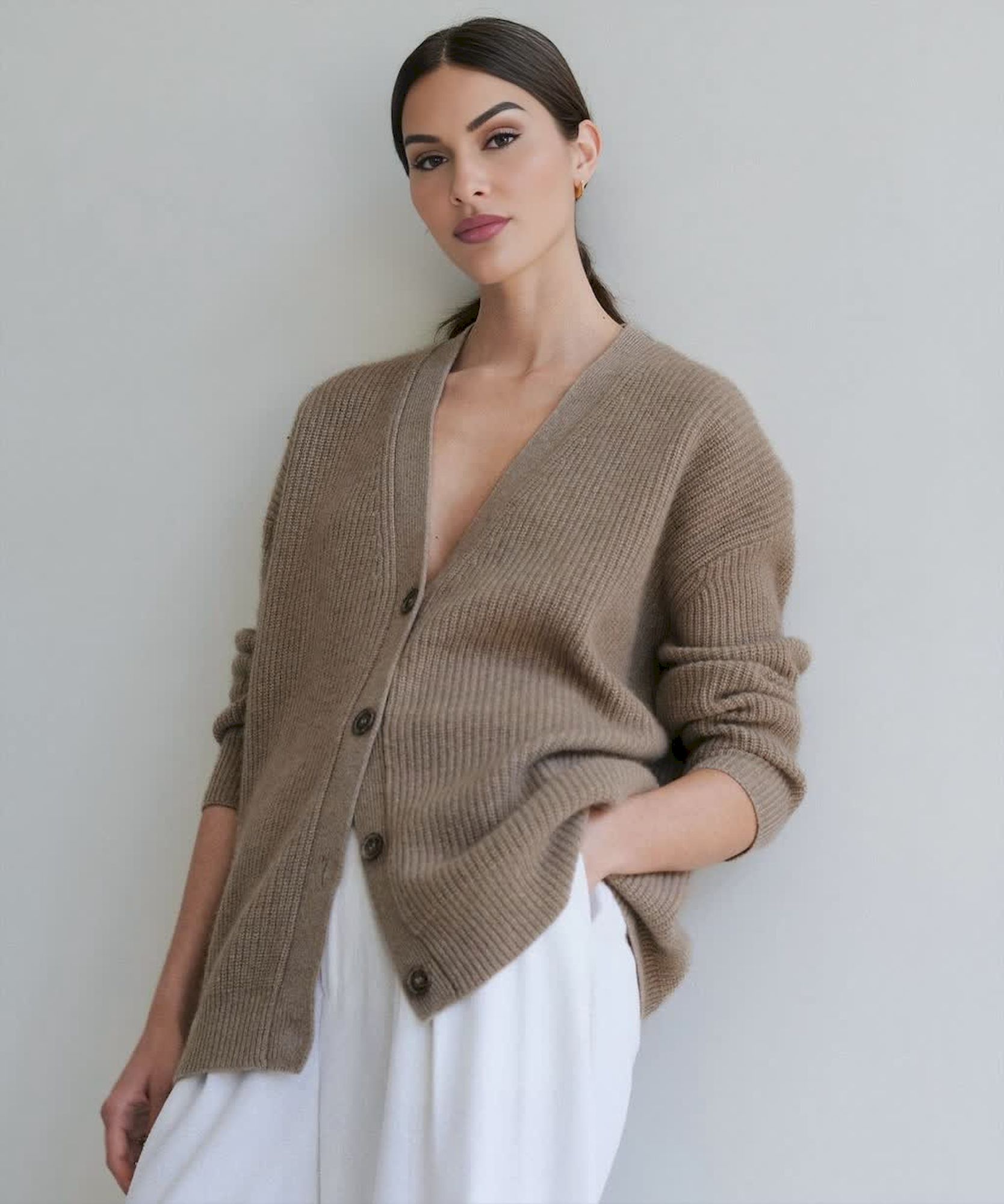 Soft Woolen Cocoon Cardigan (Buy 2 Free Shipping)