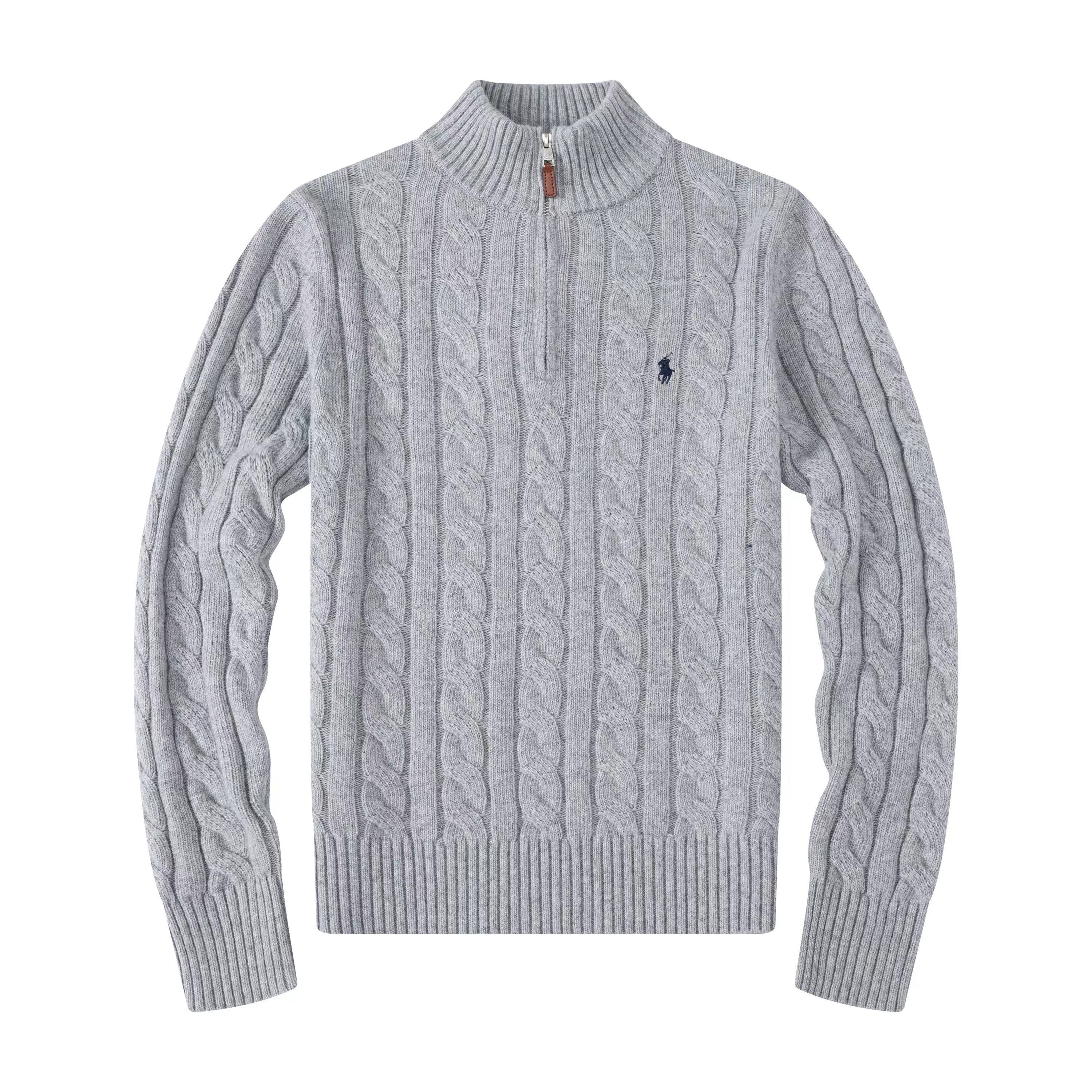 Knit Wool-Cashmere Sweater