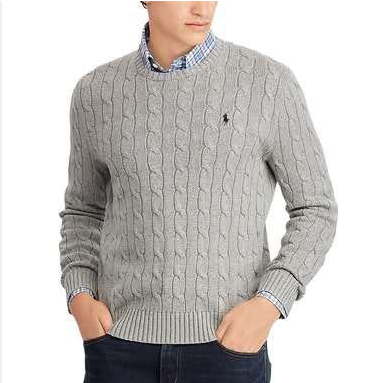 Knit Wool-Cashmere Sweater