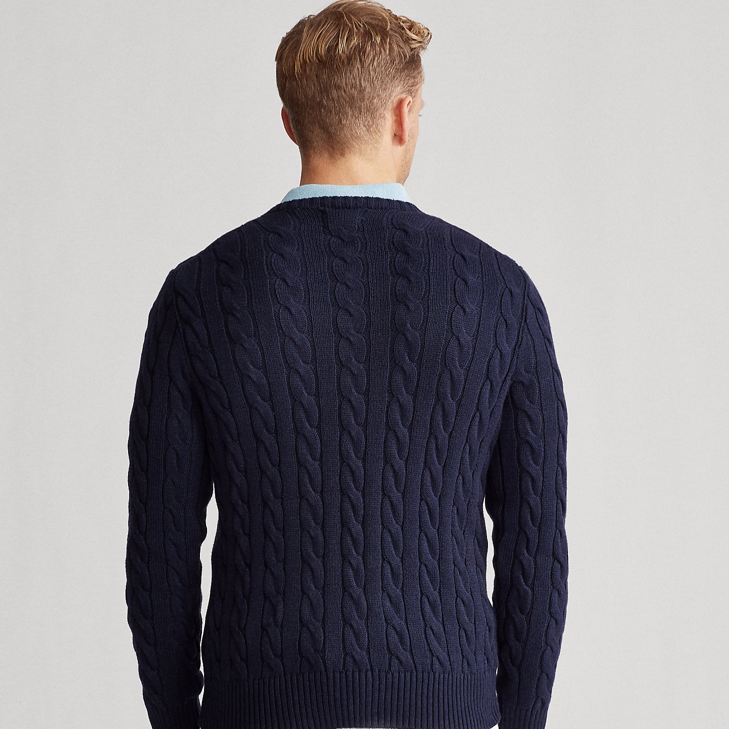 Knit Wool-Cashmere Sweater