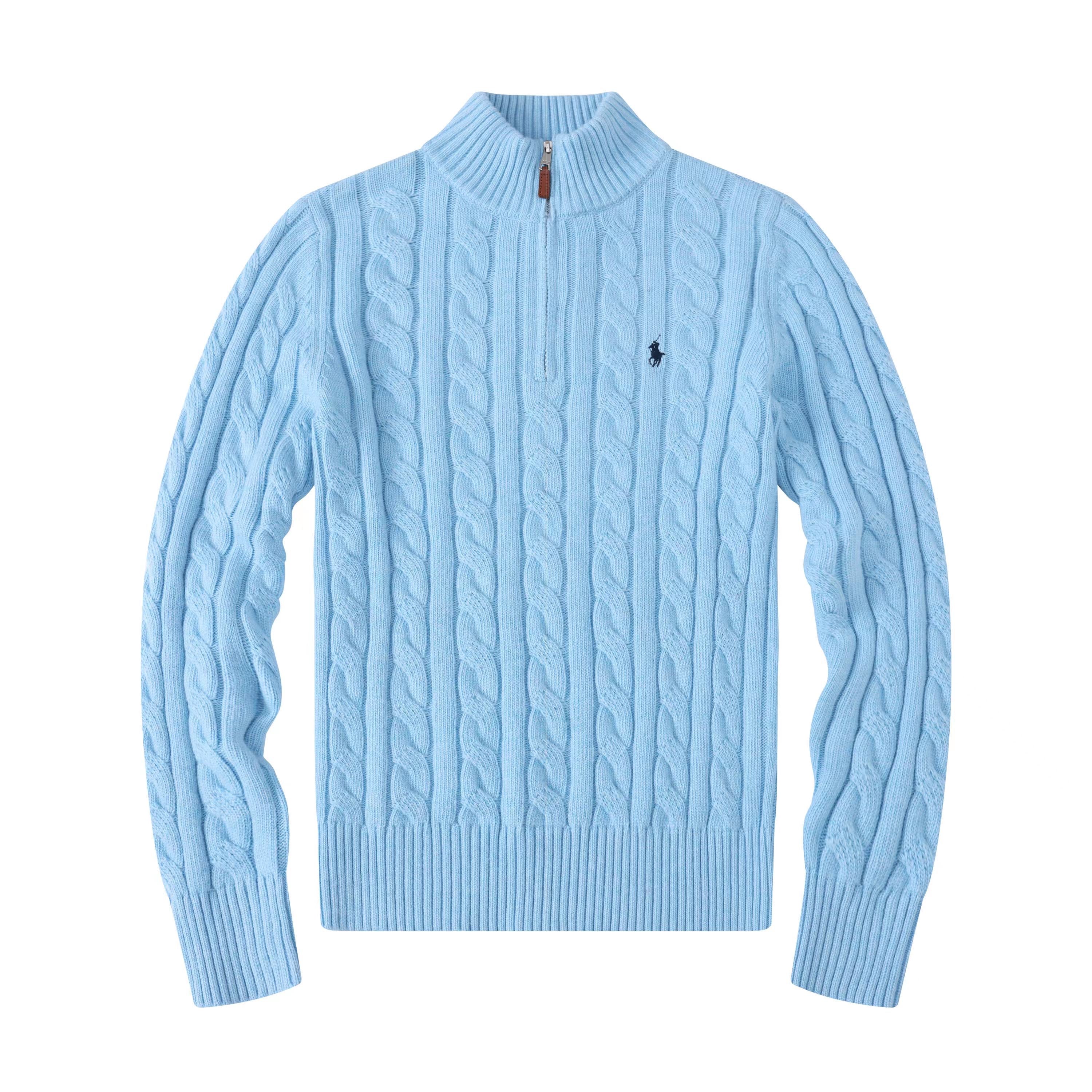 Knit Wool-Cashmere Sweater