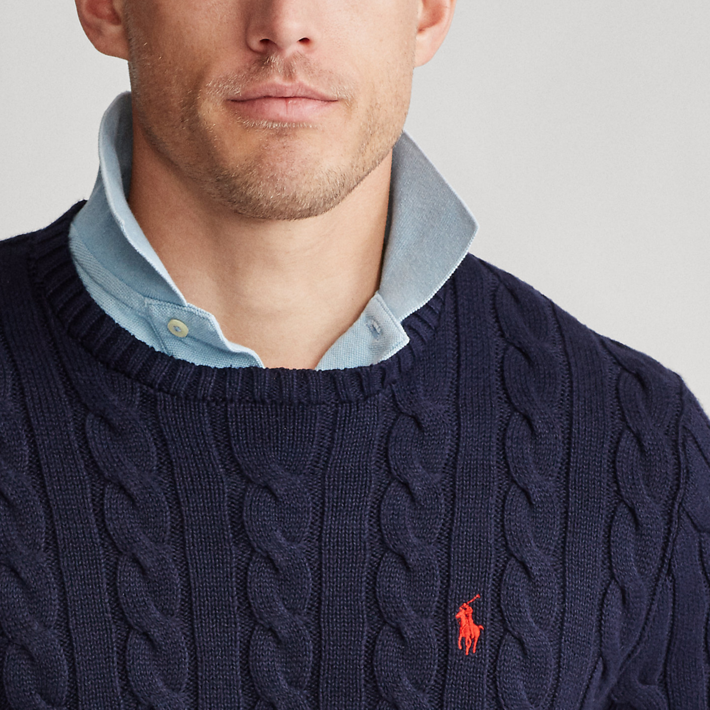 Knit Wool-Cashmere Sweater