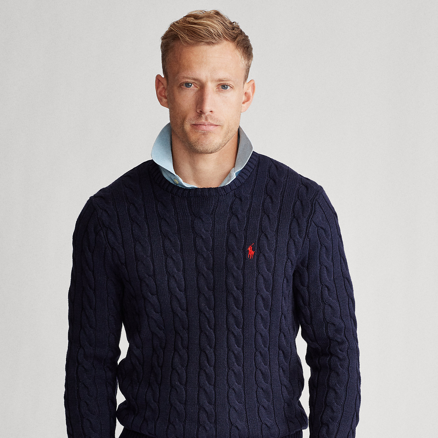 Knit Wool-Cashmere Sweater