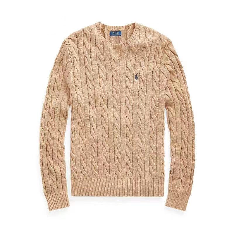 Knit Wool-Cashmere Sweater
