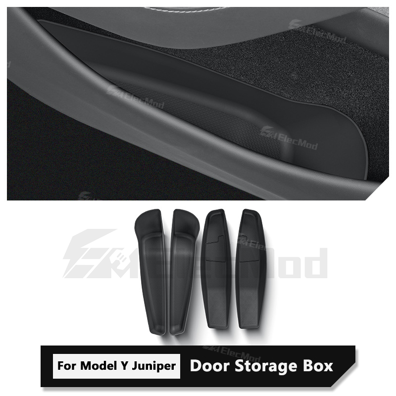 ElecMod Tesla TEP Floor Mats Non-slip Waterproof Durable Car Mats For 2025+ Model Y Juniper