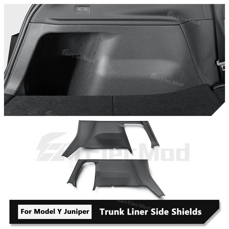 ElecMod Tesla TEP Floor Mats Non-slip Waterproof Durable Car Mats For 2025+ Model Y Juniper
