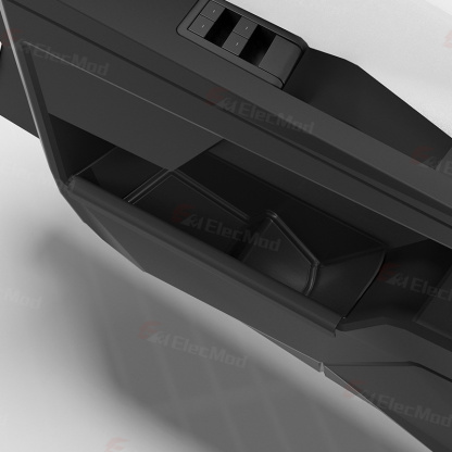 ElecMod Front Door Storage Box TPE Door Slot Organizer For Tesla Cybertruck