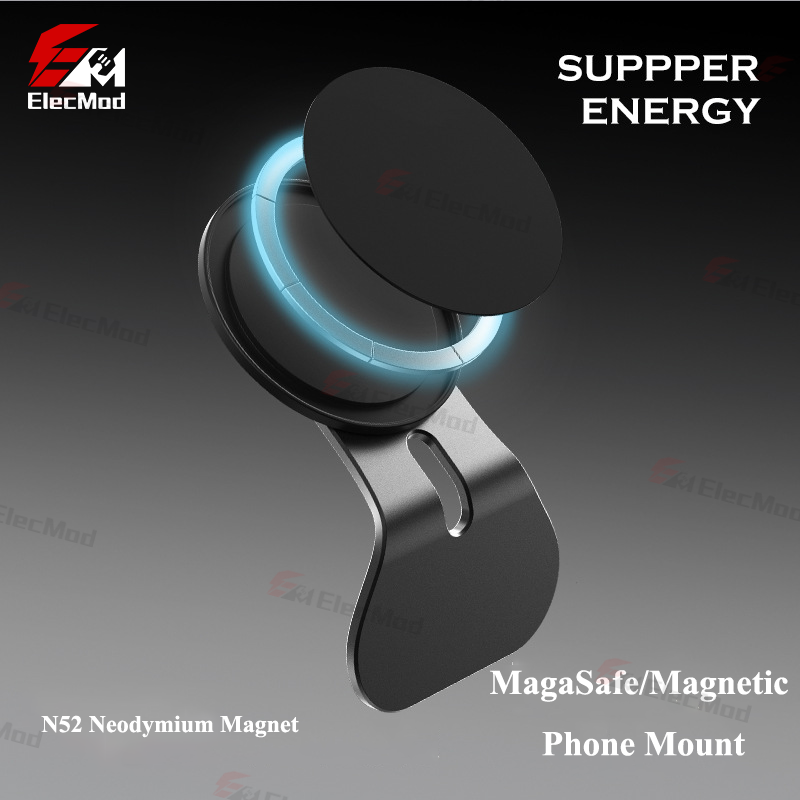ElecMod MagaSafe/Magnetic Phone Holder Mount For Tesla Model S3XY