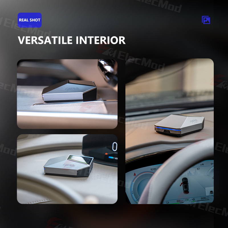 ElecMod Cybertruck Model Car Air Freshener & Smart Purifier