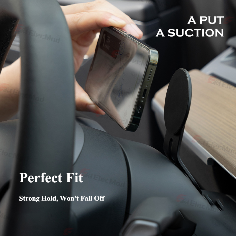 ElecMod MagaSafe/Magnetic Phone Holder Mount For Tesla Model S3XY