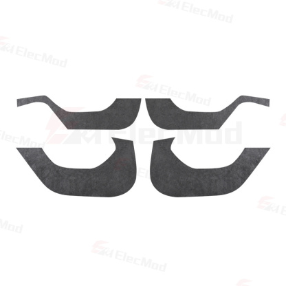 ElecMod Alcantara Door Kick Mat Cover For Tesla Model 3 Highland