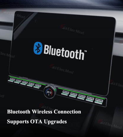 ElecMod Intelligent Rotating Button Docking Station for Tesla Model 3/Y/Highland