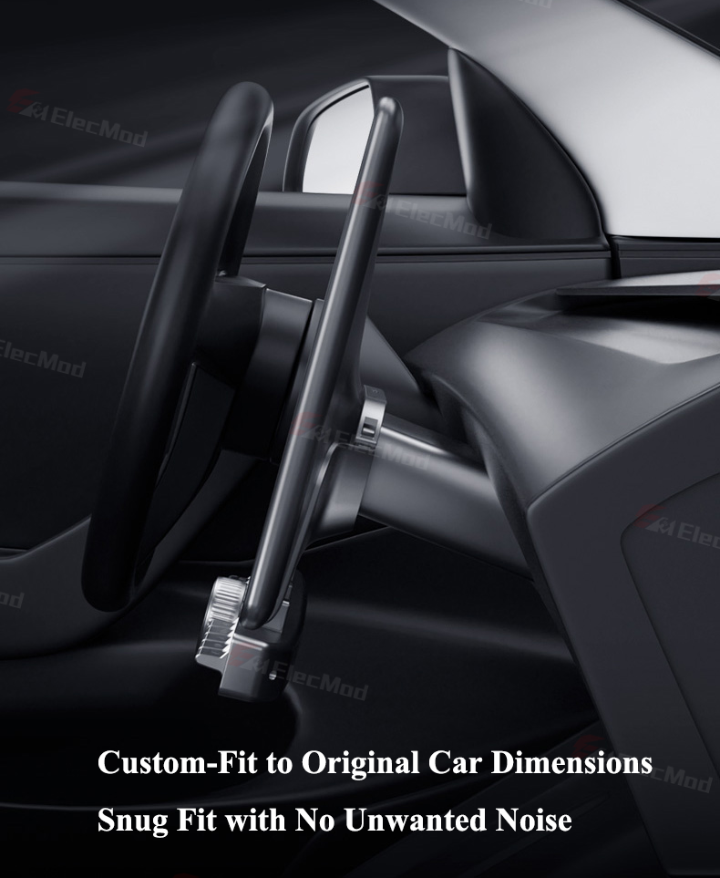 ElecMod Intelligent Rotating Button Docking Station for Tesla Model 3/Y/Highland