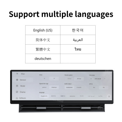 ElecMod F11 Dashboard Touch Screen CarPlay Instrument Cluster For Model Y Juniper / Model 3 Highland / Model 3/Y