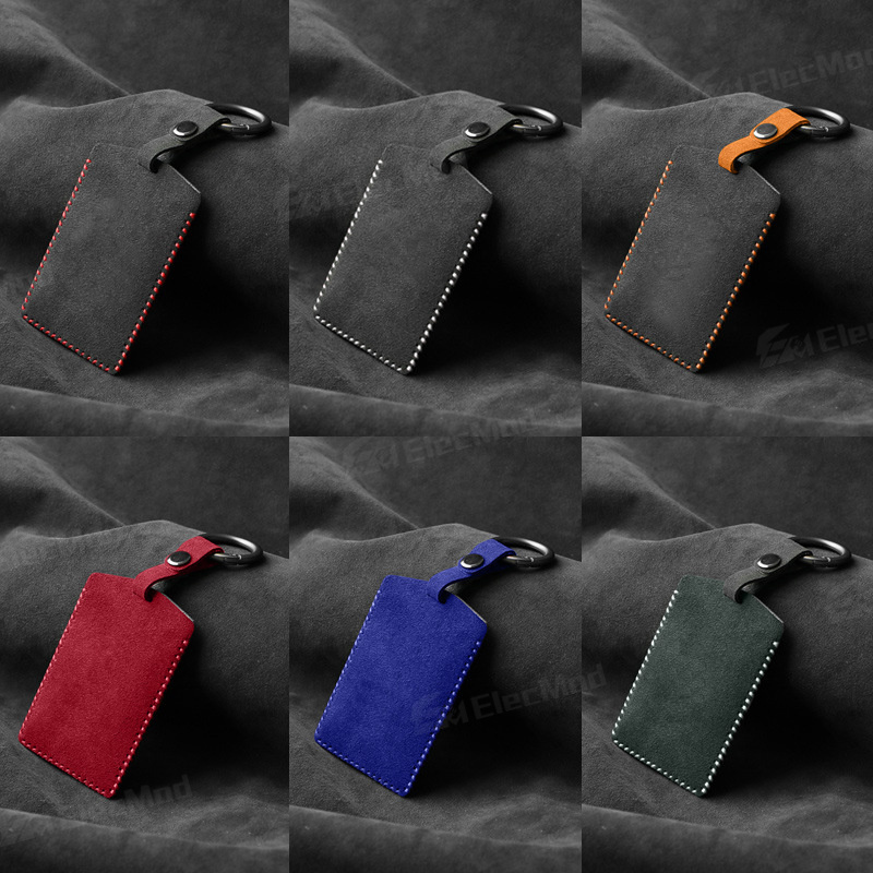 ElecMod Alcantara Key Card Holder Protector for Tesla