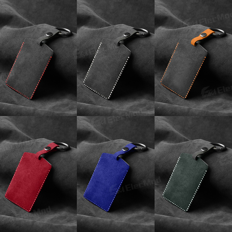 ElecMod Alcantara Key Card Holder Protector for Tesla