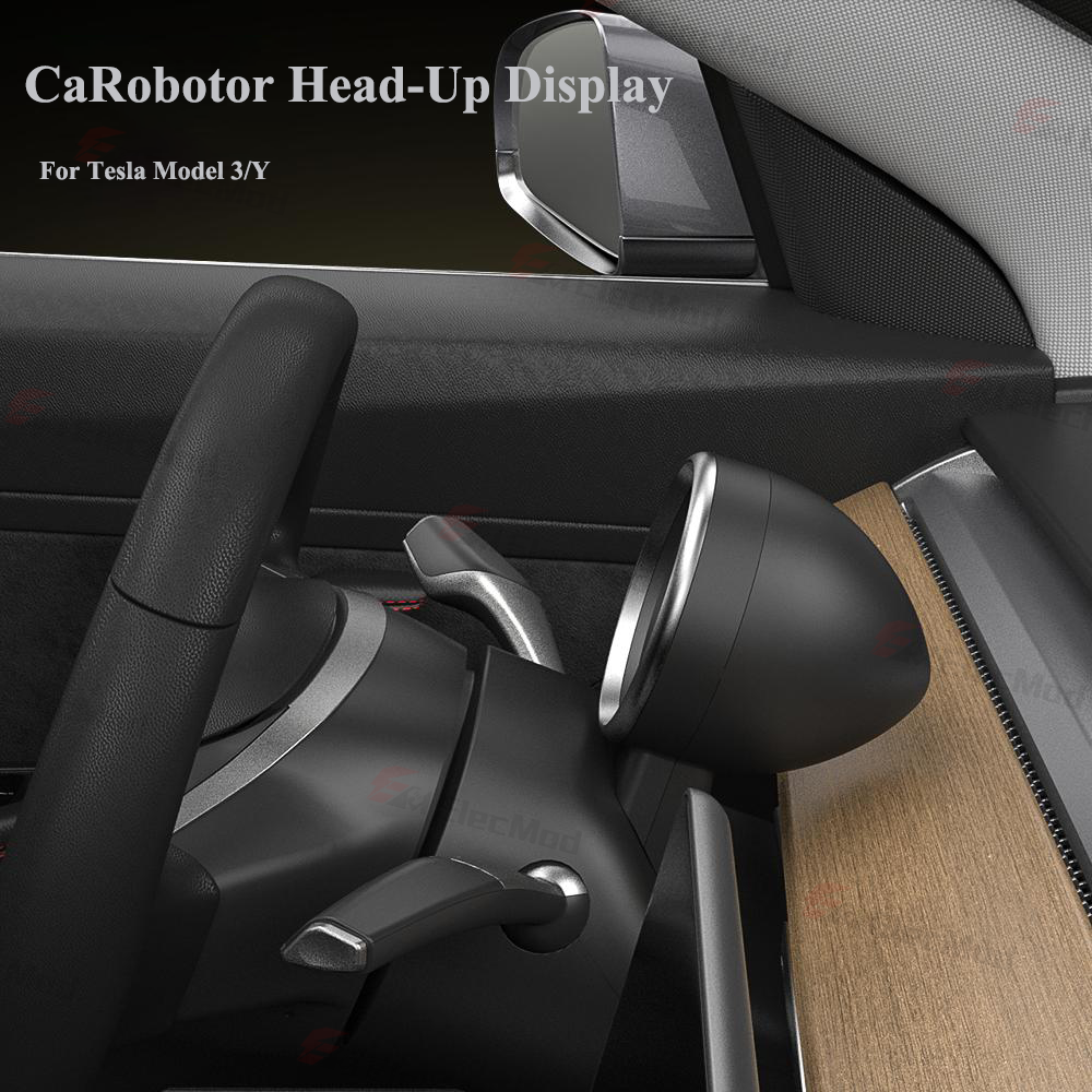 ElecMod CaRobotor Instrument Cluster Head-Up Display For Model 3/Y Model 3 Highland 
