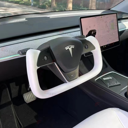 ElecMod Yoke Steering Wheel For Tesla Model 3/Y - Inspired By Tesla Model S/X