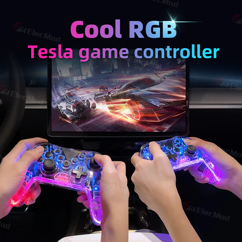 ElecMod Wireless Bluetooth Game Controller Gamepad For Tesla S3XY