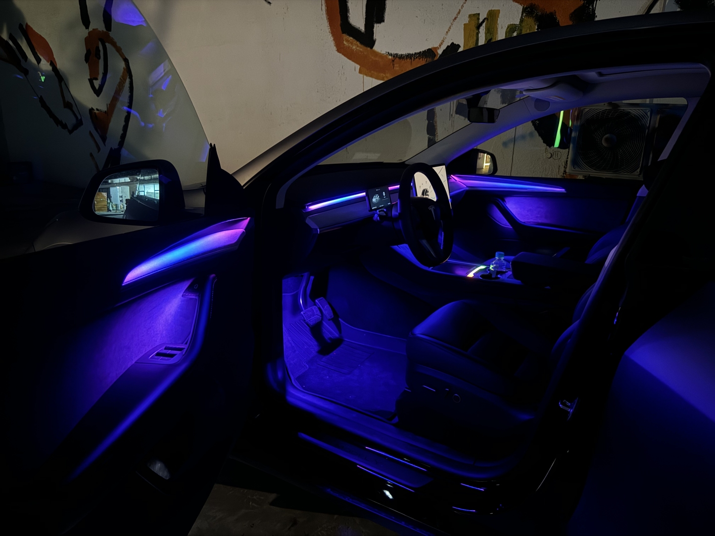ElecMod Dynamic RGB Ambient Lighting Upgrade Kit For Model 3/Y