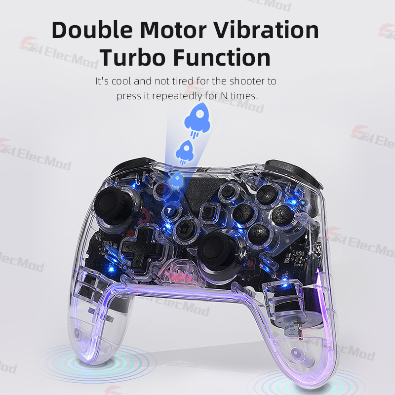 ElecMod Wireless Bluetooth Game Controller Gamepad For Tesla S3XY