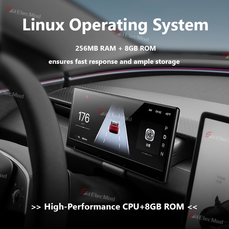 ElecMod F9 9-Inch Touchscreen Dashboard Display with Front Camera For